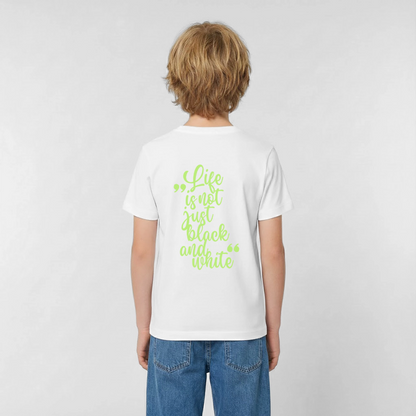 LiNBW. Crew T-Shirt Green Edition Life is not just black and white - LiNBW.