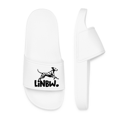 LiNBW. Badelatschen für Frauen Black Edition - Weiß