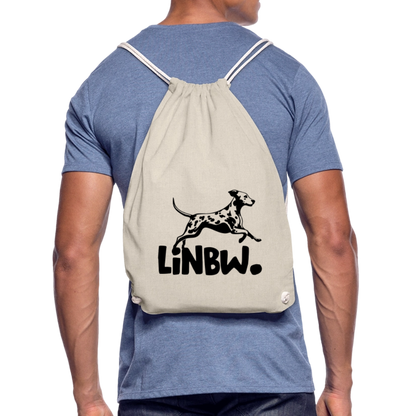 LiNBW. Turnbeutel Black Edition - Natur