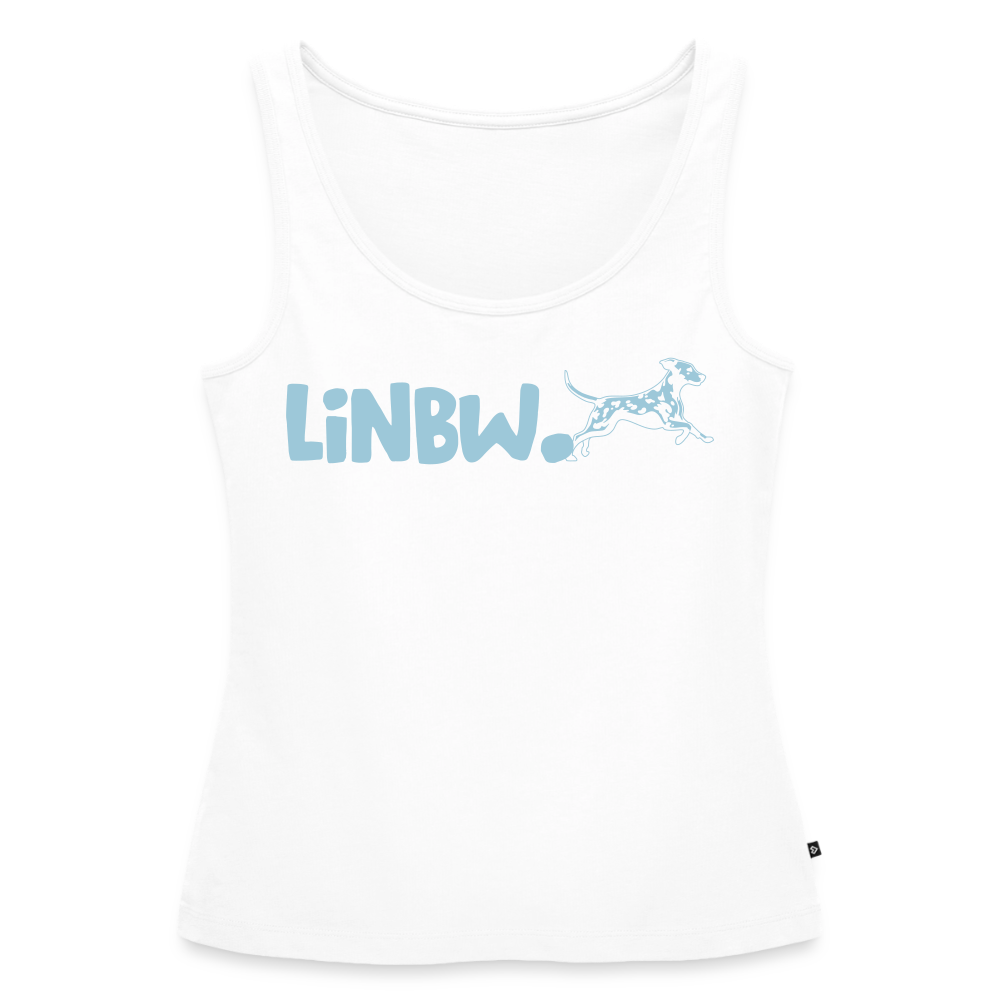 LiNBW. Tank Top Premium Blue Edition Life is not just black and white - Weiß