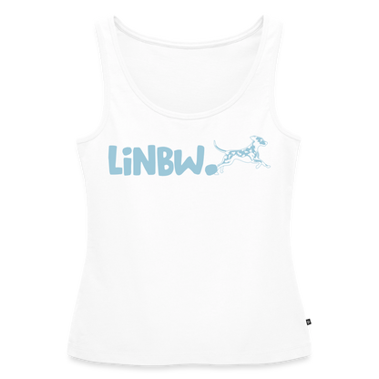 LiNBW. Tank Top Premium Blue Edition Life is not just black and white - Weiß