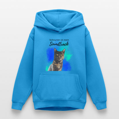 Teenager Hoodie - Meeresblau