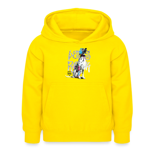 Boa's Hoodie Let's Rock - Gelb