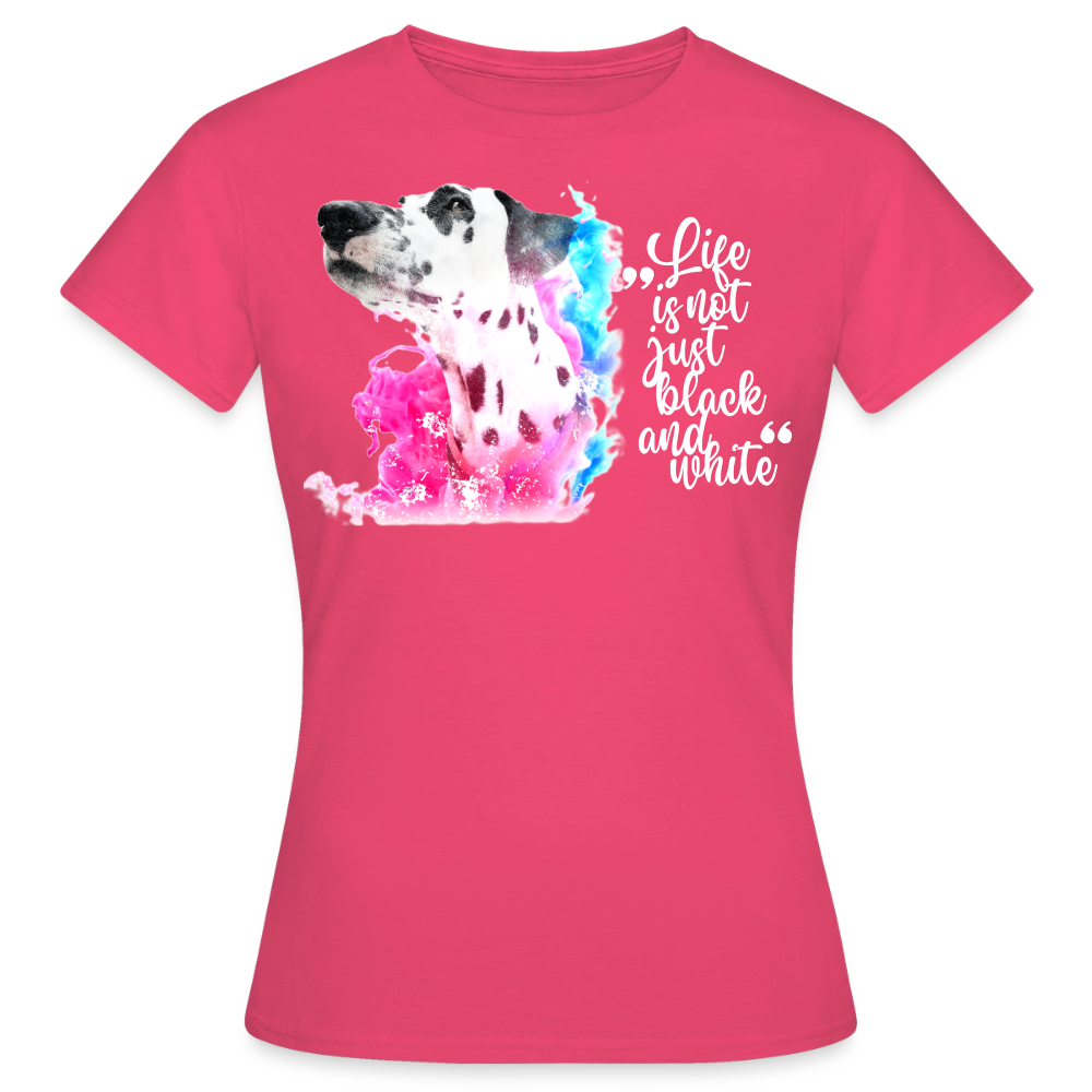 Boa's T-Shirt Splash White Edition Life is not just black and white - Azalea