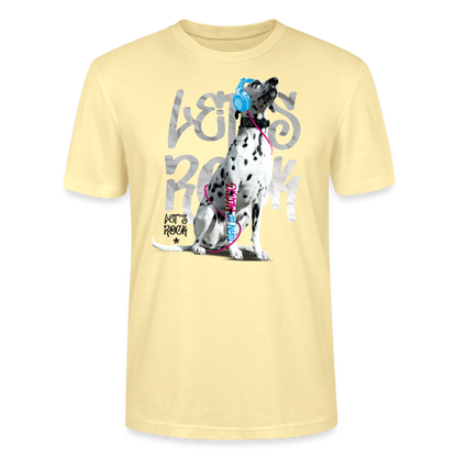 Boa's Unisex T-Shirt Premium Let's Rock - Creme