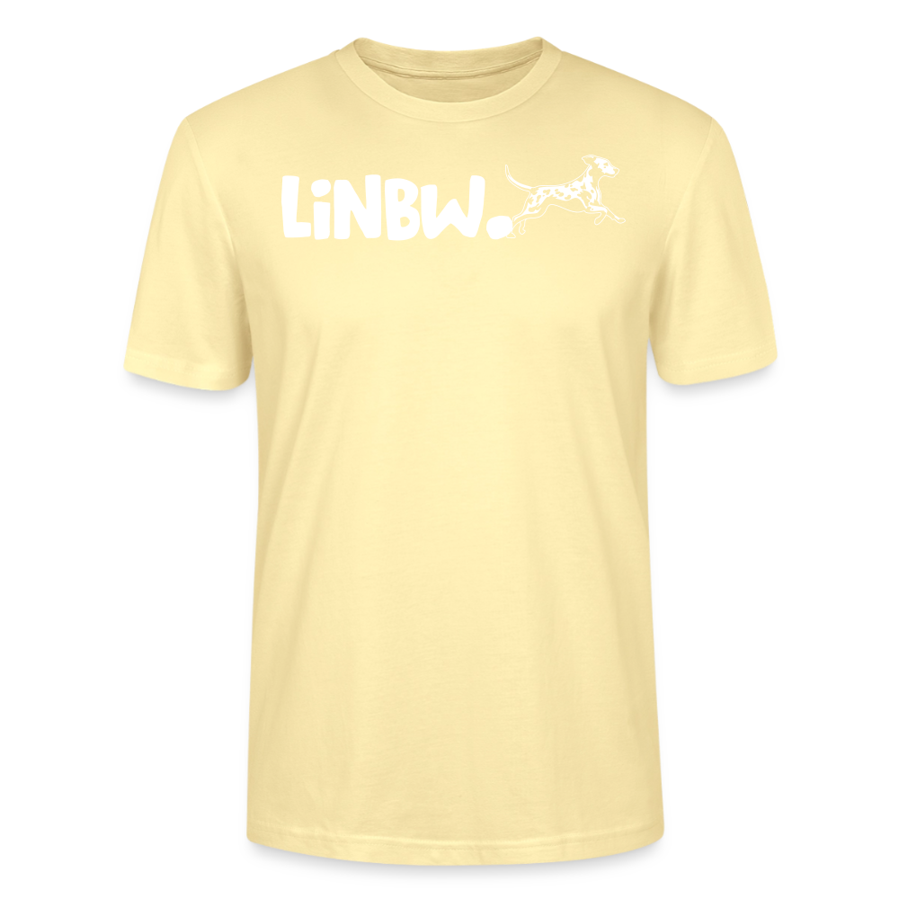 LiNBW. Unisex T-Shirt Premium Crew White Edition Life is not just black and white - Creme