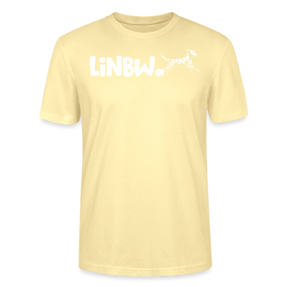 LiNBW. Unisex T-Shirt Premium Crew White Edition Life is not just black and white - Creme