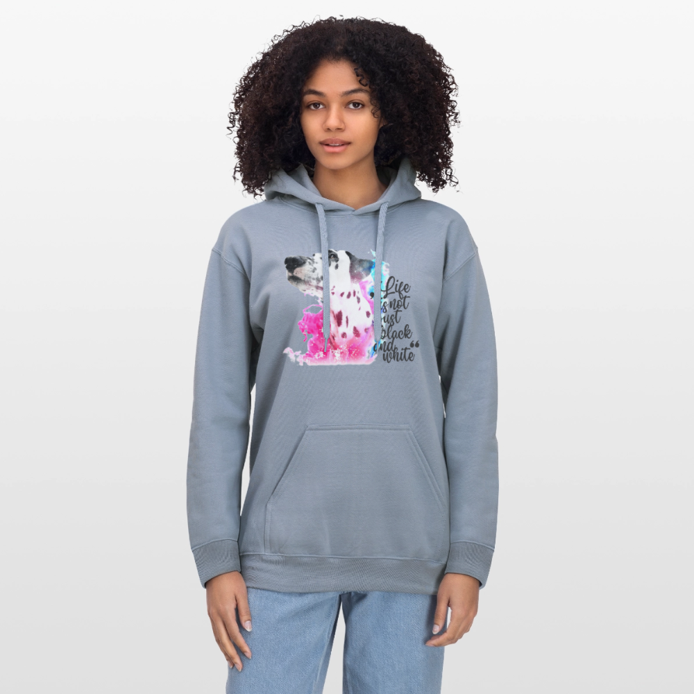 Boa's Hoodie Splash Life is not just black and white Edition Black - LiNBW.