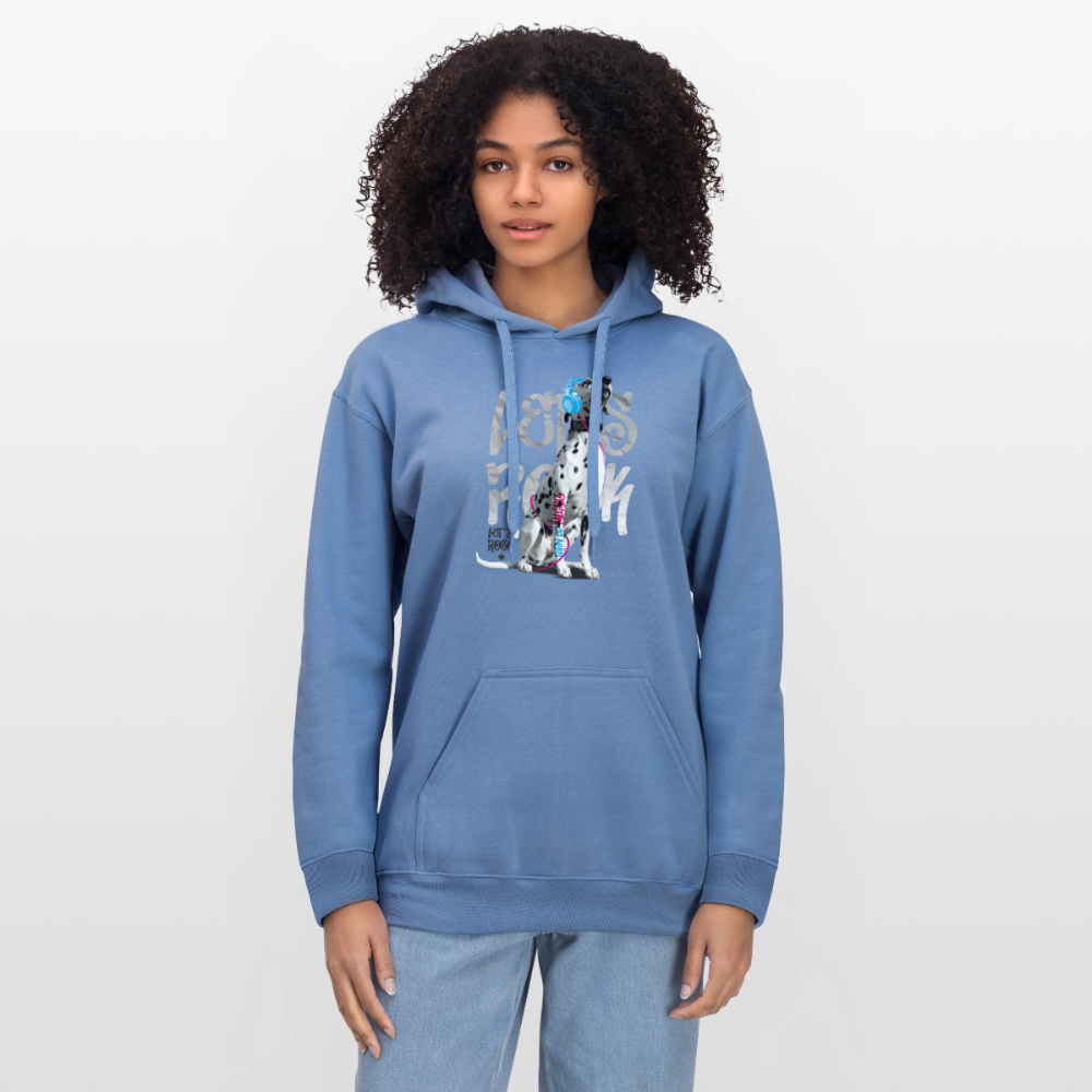 Boa's Hoodie Let's Rock - Carolina Blue