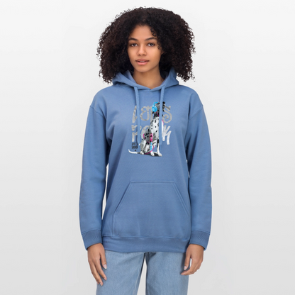 Boa's Hoodie Let's Rock - Carolina Blue