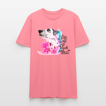 Boa's Unisex T-Shirt Premium Splash Black Edition Life is not just black and white - LiNBW.