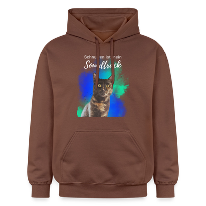 Nala's Hoodie Schnurren ist mein Soundtrack White Edition - Kakao