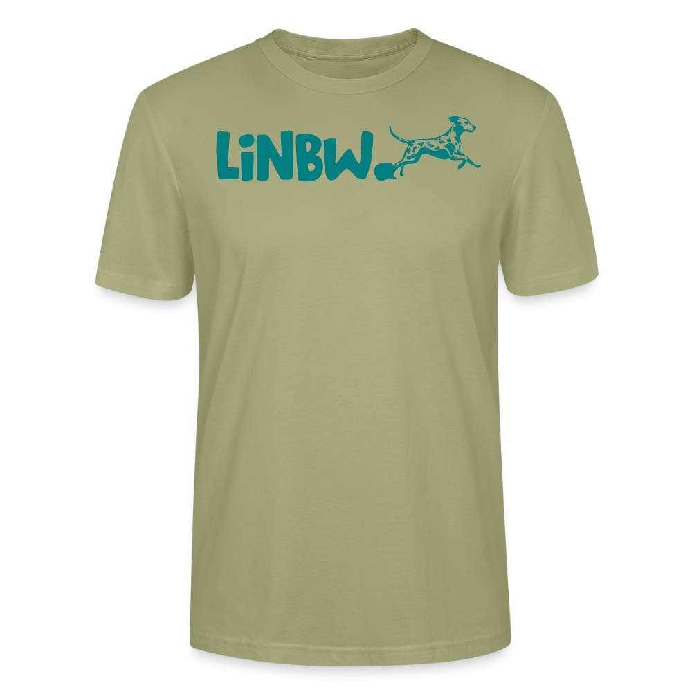 LiNBW. Unisex T-Shirt Premium Crew Blue Edition Life is not just black and white - LiNBW.