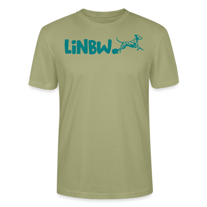 LiNBW. Unisex T-Shirt Premium Crew Blue Edition Life is not just black and white - LiNBW.