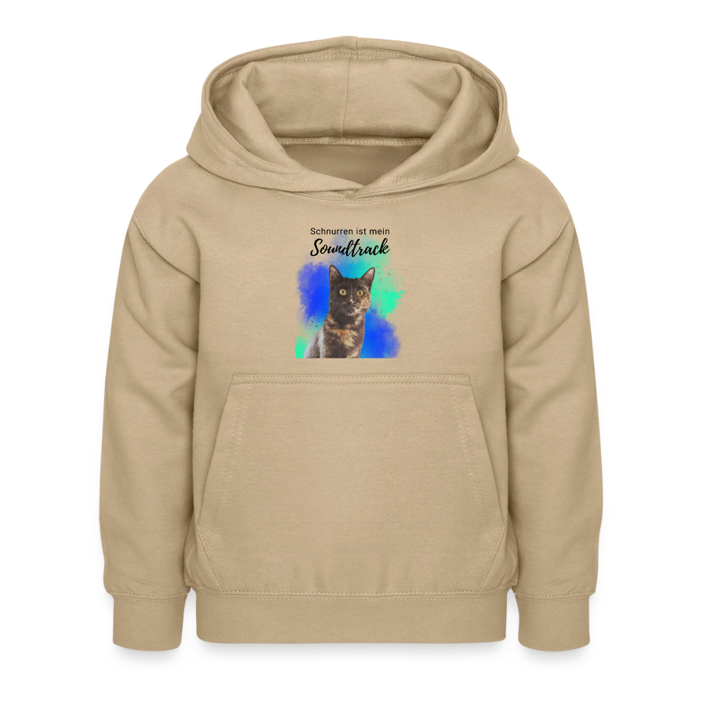 Nala's Hoodie Schnurren ist mein Soundtrack Black Edition - LiNBW.