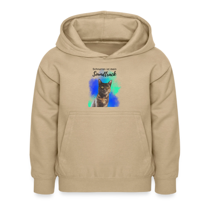 Nala's Hoodie Schnurren ist mein Soundtrack Black Edition - LiNBW.