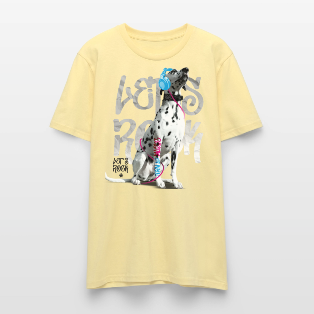 Boa's Unisex T-Shirt Premium Let's Rock - Creme