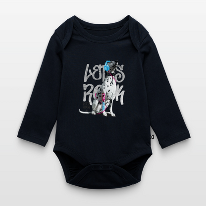 Boa´s Langarm-Body Let´s Rock - Navy