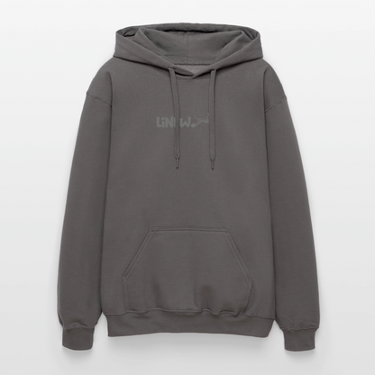 LiNBW. Crew Hoodie Grey Edition Life is not just black and white - Dunkelgrau