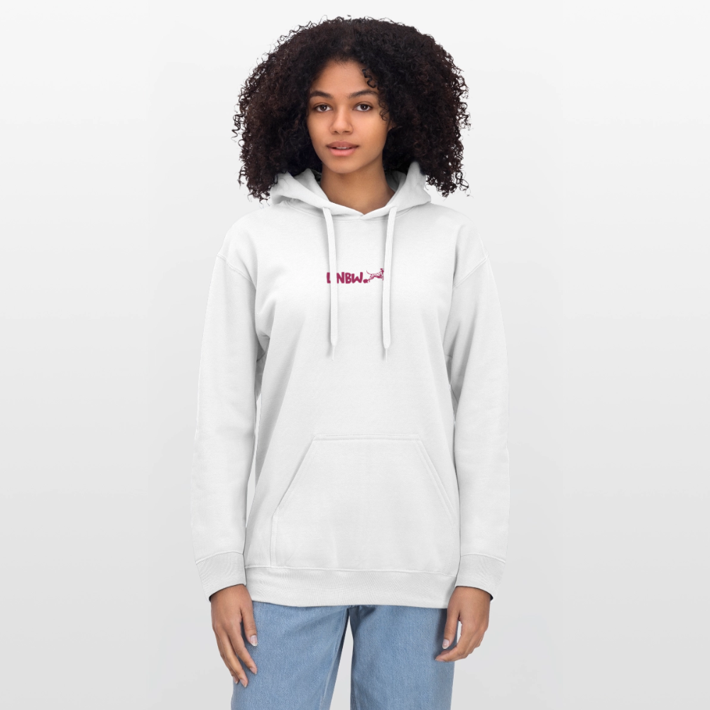 LiNBW. Crew Hoodie Pink Edition Life is not just black and white - Weiß