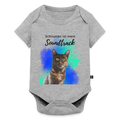 Nala´s Kurzarm-Body Schnurren ist mein Soundtrack Black Edition - LiNBW.