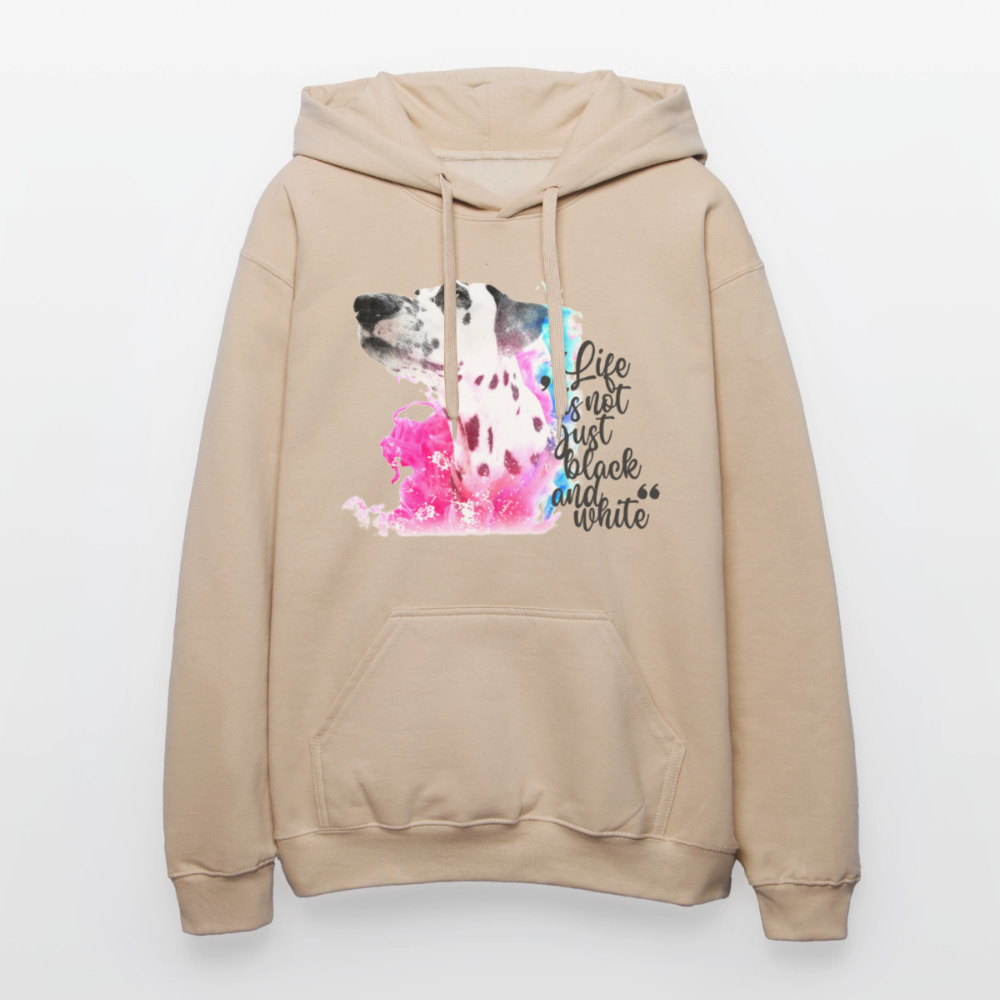 Boa's Hoodie Splash Life is not just black and white Edition Black - LiNBW.