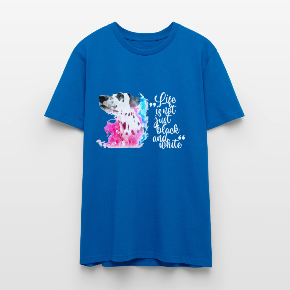 Boa's Unisex T-Shirt Premium Splash White Edition Life is not just black and white - LiNBW.