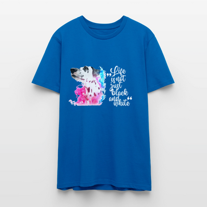Boa's Unisex T-Shirt Premium Splash White Edition Life is not just black and white - LiNBW.