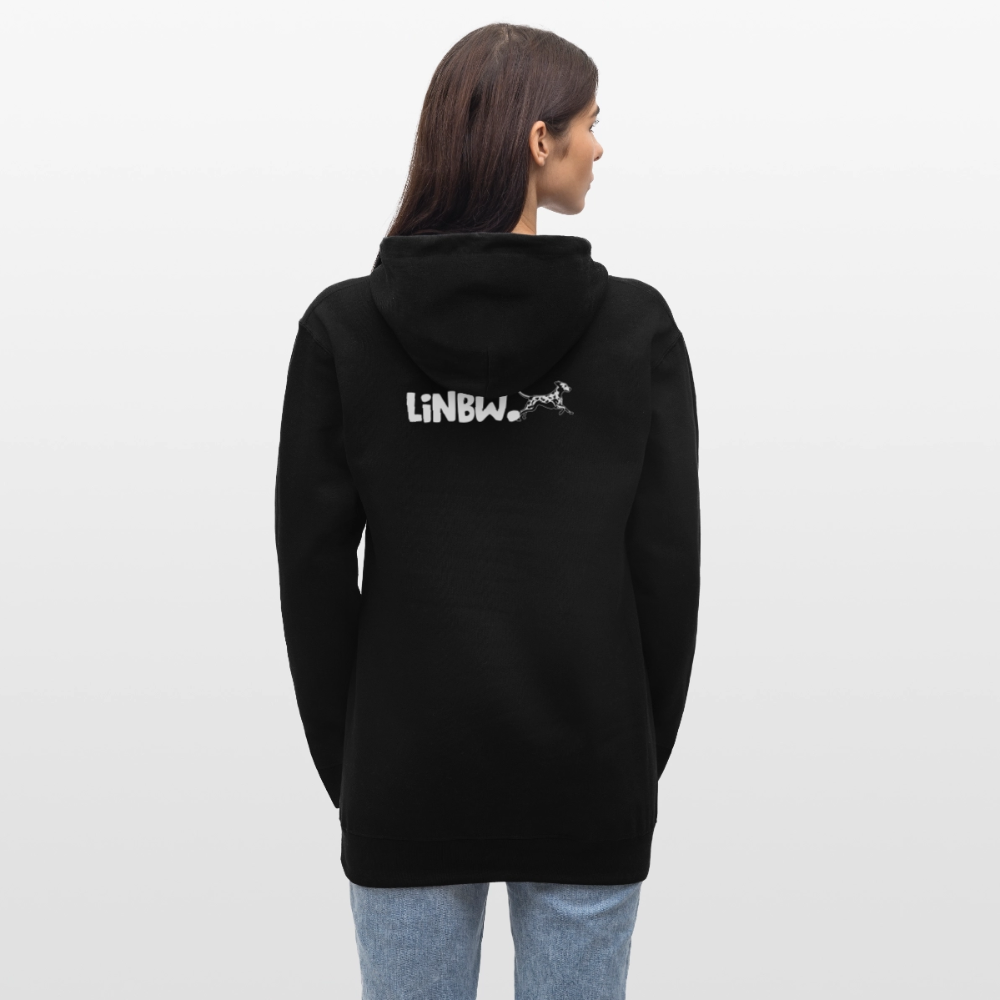 Life is not just black and white Hoodie White Edition - Schwarz