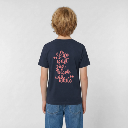 LiNBW. Crew T-Shirt Pink Edition Life is not just black and white - LiNBW.