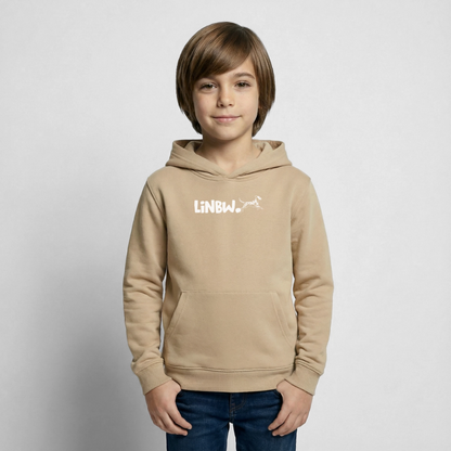 LiNBW. Crew Hoodie Life is not just black and white Edition White - LiNBW.