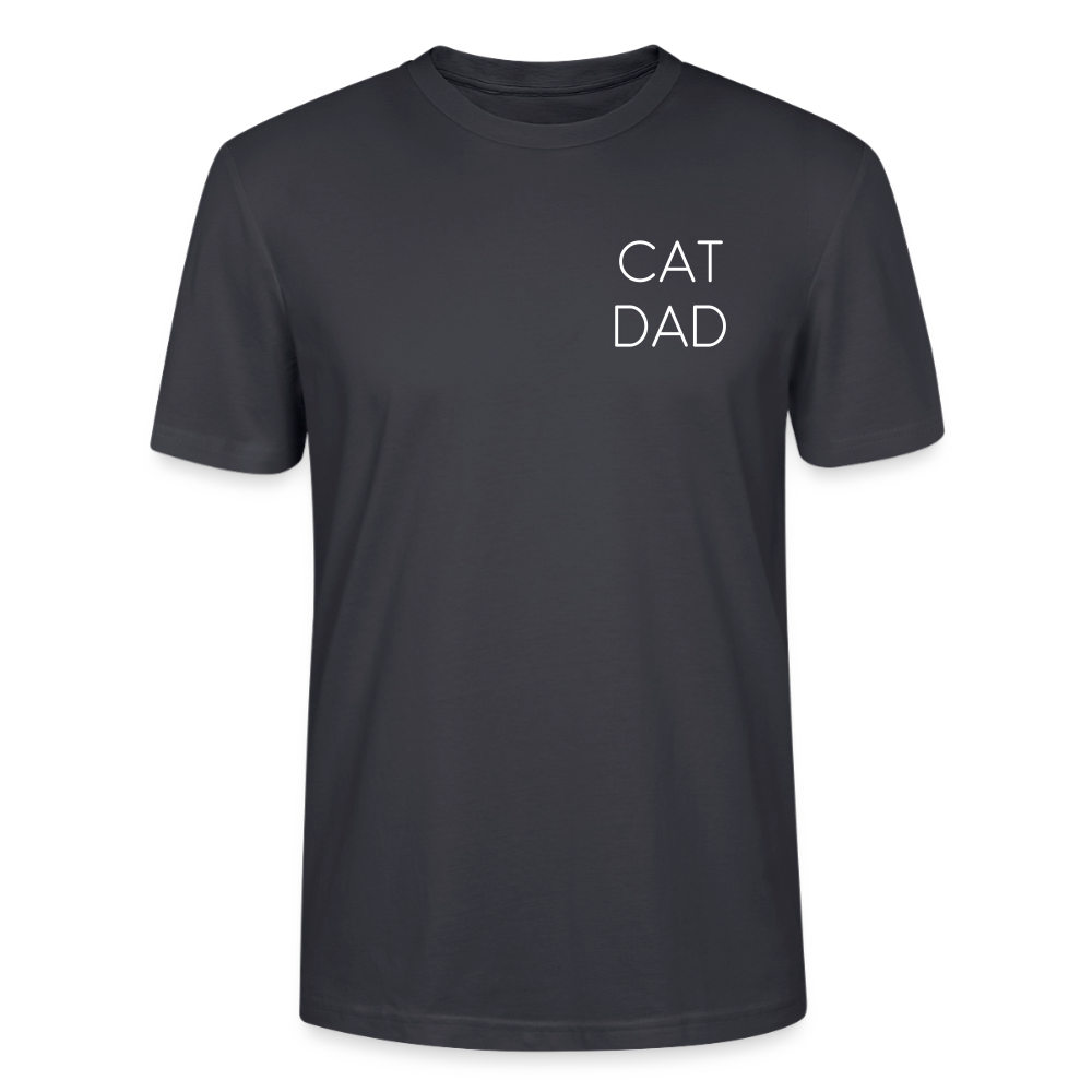 Pedro's Unisex T-Shirt Premium CAT DAD White Edition Stolzes Personal einer Katze - LiNBW.