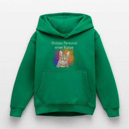 Pedro's Hoodie Stolzes Personal einer Katze White Edition - LiNBW.