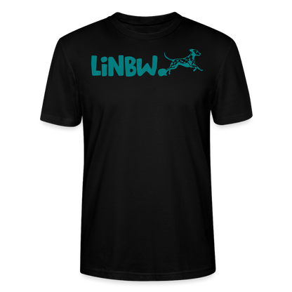 LiNBW. Unisex T-Shirt Premium Crew Blue Edition Life is not just black and white - LiNBW.
