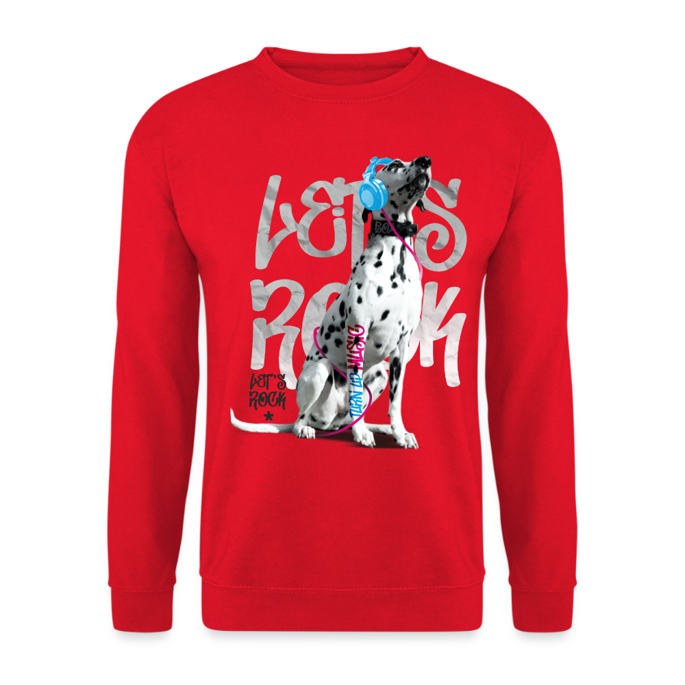 Boa's Classic Pullover Let's Rock - Rot