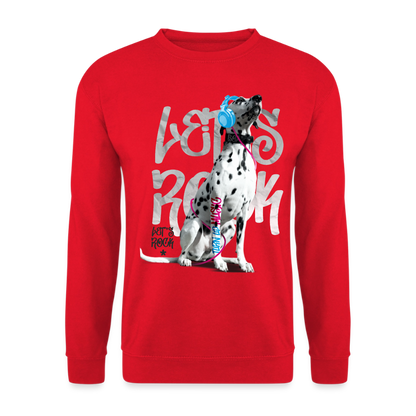 Boa's Classic Pullover Let's Rock - Rot