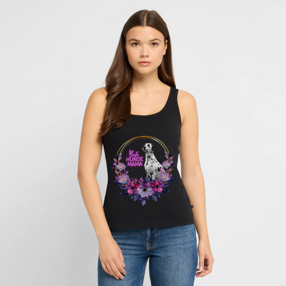 Boa´s Tank Top Premium Beste Hundemama - Schwarz