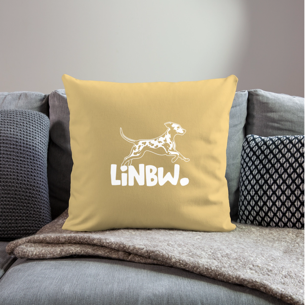 LiNBW. Kissen White Edition - Hellgelb