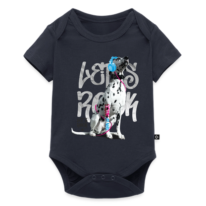 Boa´s Kurzarm-Body Let´s Rock - Navy