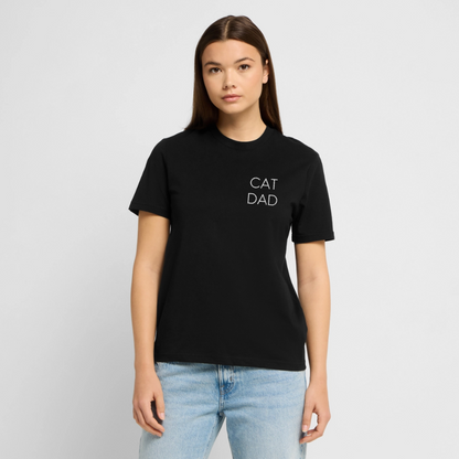 Pedro's Unisex T-Shirt Premium CAT DAD White Edition Stolzes Personal einer Katze - LiNBW.