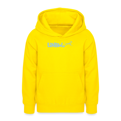 LiNBW. Crew Hoodie Life is not just black and white Edition Blue - LiNBW.