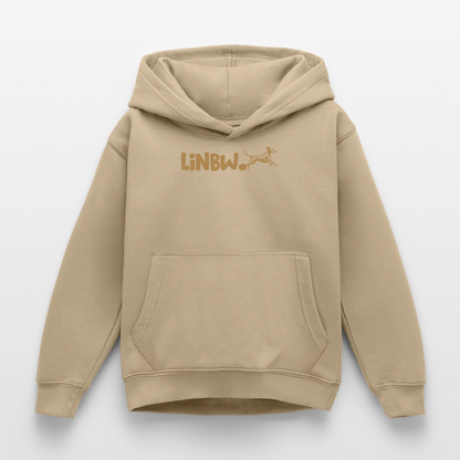 LiNBW. Crew Hoodie Life is not just black and white Edition Brown - LiNBW.