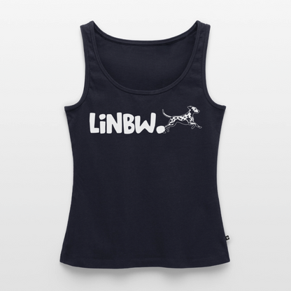 LiNBW. Tank Top Premium White Edition Life is not just black and white - Navy
