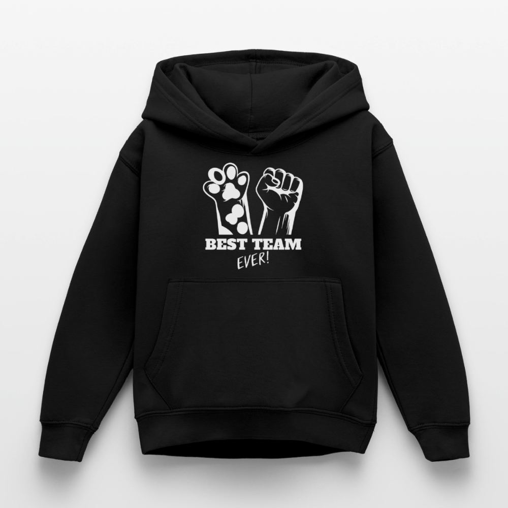 Best Team Ever  Hoodie White Edition - Schwarz