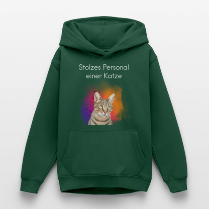 Teenager Hoodie - Flaschengrün