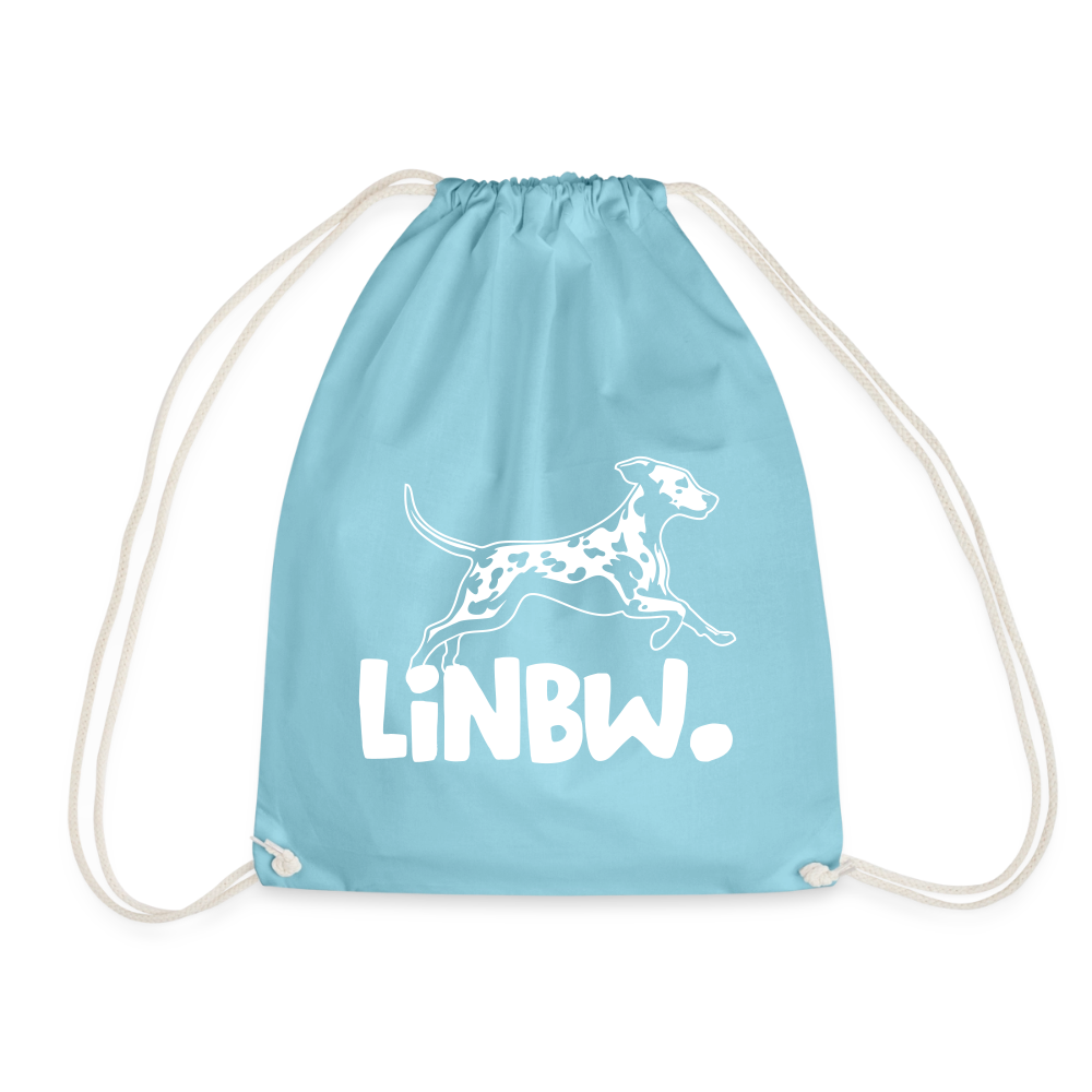 LiNBW. Turnbeutel White Edition - Aqua