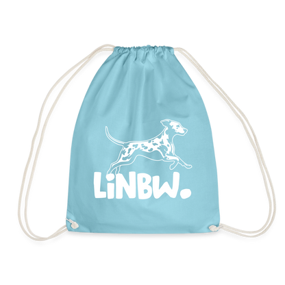 LiNBW. Turnbeutel White Edition - Aqua