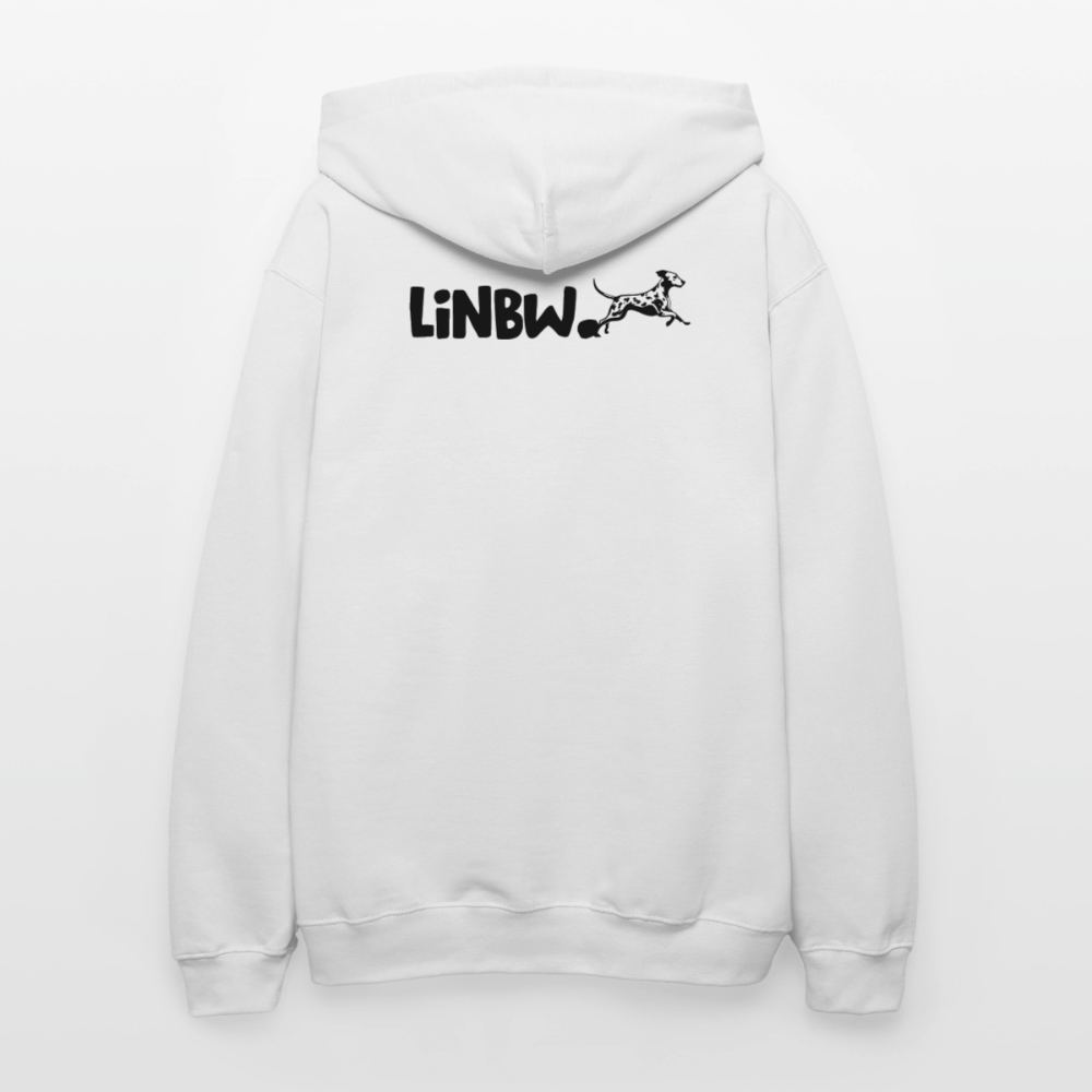 Life is not just black and white Hoodie Black Edition - Weiß