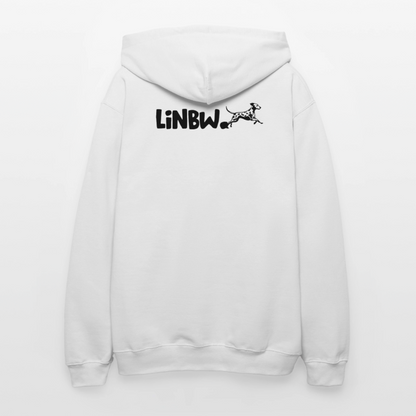 Life is not just black and white Hoodie Black Edition - Weiß
