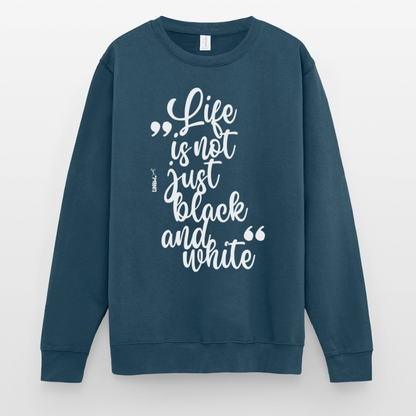 Life is not just black and white Classic Pullover White Edition - LiNBW.